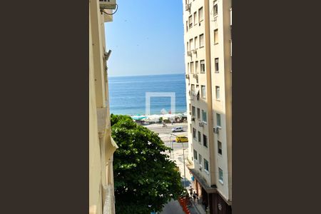 Sala - Vista de apartamento para alugar com 1 quarto, 45m² em Copacabana, Rio de Janeiro