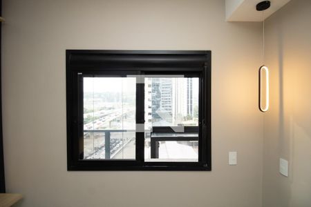 Quarto, janela  de apartamento para alugar com 1 quarto, 31m² em Vila Olímpia, São Paulo