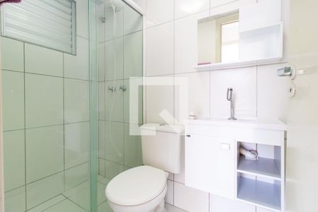Banheiro Social de apartamento para alugar com 2 quartos, 50m² em Cidade Jardim, São José dos Pinhais