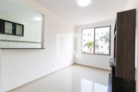 Sala de apartamento para alugar com 2 quartos, 50m² em Cidade Jardim, São José dos Pinhais