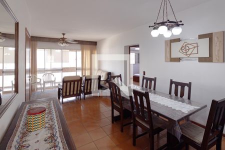 Sala de apartamento para alugar com 3 quartos, 150m² em Centro, Guarujá