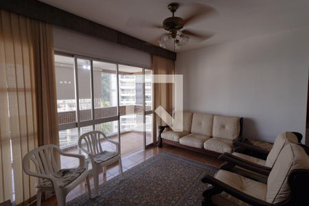 Sala de apartamento para alugar com 3 quartos, 150m² em Centro, Guarujá