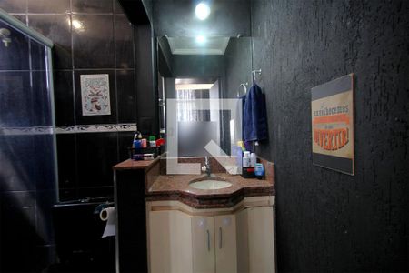 Banheiro da Suíte de apartamento à venda com 1 quarto, 40m² em Colégio Batista, Belo Horizonte