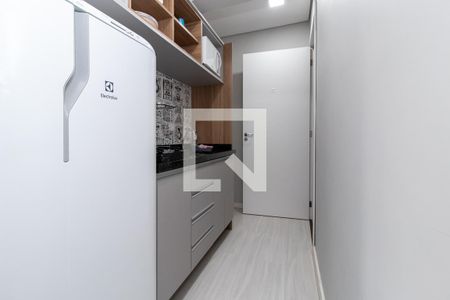 Cozinha - Armários de kitnet/studio para alugar com 1 quarto, 20m² em Vista Alegre, Curitiba