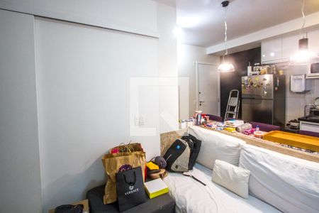 Sala de apartamento à venda com 1 quarto, 38m² em Santo Amaro, São Paulo