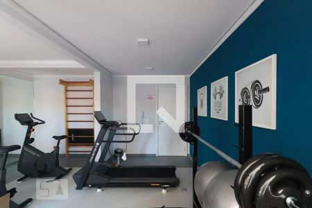 Apartamento à venda com 28m², 1 quarto e sem vaga Apartamento à venda com 28m², 1 quarto e sem vagaÁrea comum - Academia