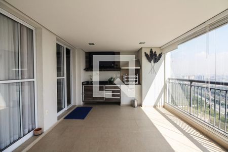 Varanda Gourmet  de apartamento para alugar com 3 quartos, 169m² em Parque São Jorge, São Paulo