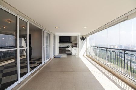 Varanda Gourmet  de apartamento para alugar com 3 quartos, 169m² em Parque São Jorge, São Paulo