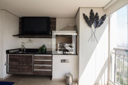 Varanda Gourmet  de apartamento para alugar com 3 quartos, 169m² em Parque São Jorge, São Paulo