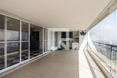 Varanda Gourmet  de apartamento para alugar com 3 quartos, 169m² em Parque São Jorge, São Paulo