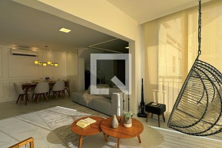 Varanda da Sala de apartamento à venda com 2 quartos, 170m² em Jardim Tupanci, Barueri