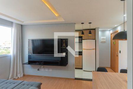 Sala de apartamento para alugar com 2 quartos, 44m² em Fundação da Casa Popular, Campinas