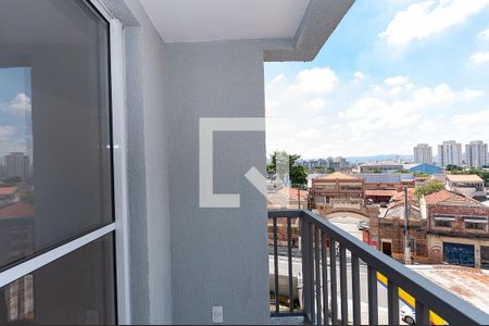 Varanda de kitnet/studio para alugar com 1 quarto, 28m² em Água Branca, São Paulo