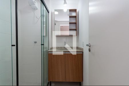 Studio para alugar com 28m², 1 quarto e sem vagaBanheiro