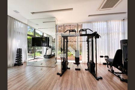 Apartamento à venda com 85m², 1 quarto e 2 vagasÁrea comum - Academia