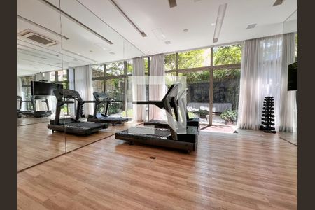 Apartamento à venda com 85m², 1 quarto e 2 vagasÁrea comum - Academia