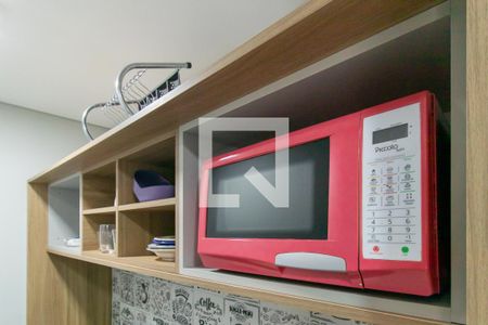 Detalhe da cozinha de kitnet/studio para alugar com 1 quarto, 16m² em Vista Alegre, Curitiba