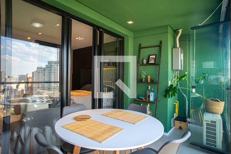Studio para alugar com 35m², 1 quarto e 1 vagaVaranda da Sala/Quarto