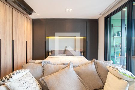 Sala/Quarto de kitnet/studio para alugar com 1 quarto, 35m² em Bela Vista, São Paulo