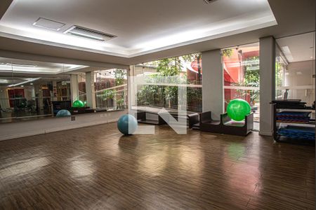 Studio para alugar com 35m², 1 quarto e 1 vagaÁrea comum - Sala de ginástica