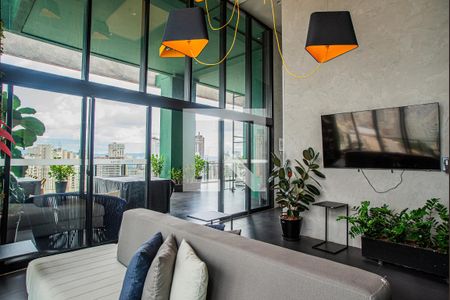 Studio para alugar com 35m², 1 quarto e 1 vagaÁrea comum - Sala de TV/Mercadinhno
