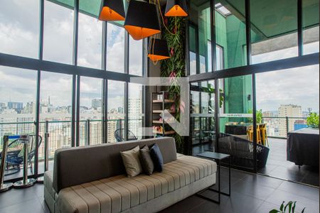 Studio para alugar com 35m², 1 quarto e 1 vagaÁrea comum - Sala de TV/Mercadinhno