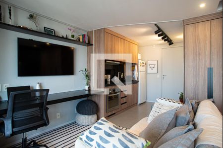 Sala/Quarto de kitnet/studio para alugar com 1 quarto, 35m² em Bela Vista, São Paulo