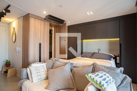 Sala/Quarto de kitnet/studio para alugar com 1 quarto, 35m² em Bela Vista, São Paulo