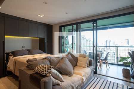 Sala/Quarto de kitnet/studio para alugar com 1 quarto, 35m² em Bela Vista, São Paulo