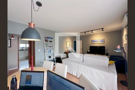 Sala de apartamento à venda com 3 quartos, 113m² em Brooklin, São Paulo
