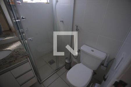 Banheiro da Suíte de apartamento à venda com 2 quartos, 59m² em Calafate, Belo Horizonte