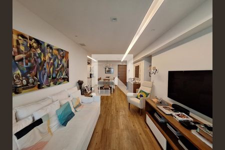 Sala de apartamento à venda com 4 quartos, 122m² em Botafogo, Rio de Janeiro