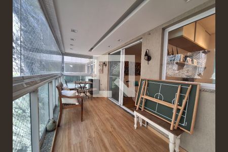Varanda  de apartamento à venda com 4 quartos, 122m² em Botafogo, Rio de Janeiro