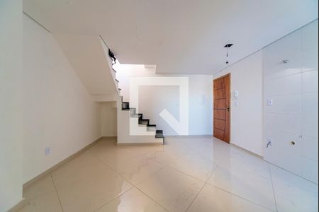 Sala de apartamento à venda com 2 quartos, 92m² em Vila Junqueira, Santo André