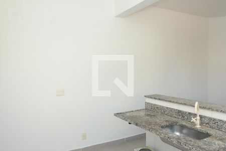 sala - cozinha americana de apartamento para alugar com 2 quartos, 63m² em Liberdade, Belo Horizonte