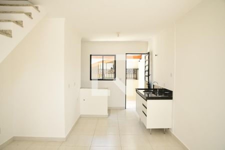 Sala/Cozinha de casa de condomínio para alugar com 3 quartos, 84m² em Jardim Nova Coimbra, Cotia