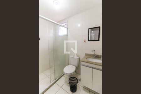 Apartamento para alugar com 55m², 2 quartos e 1 vaga Apartamento para alugar com 55m², 2 quartos e 1 vagaBanheiro da Suíte