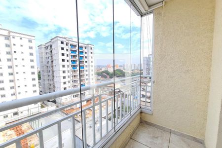 Varanda da Sala de apartamento para alugar com 2 quartos, 50m² em Vila Antonieta, São Paulo