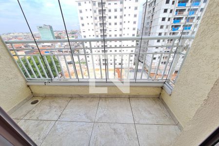 Varanda da Sala de apartamento para alugar com 2 quartos, 50m² em Vila Antonieta, São Paulo