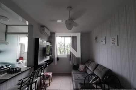 Sala de apartamento para alugar com 2 quartos, 46m² em Sumarezinho, Ribeirão Preto