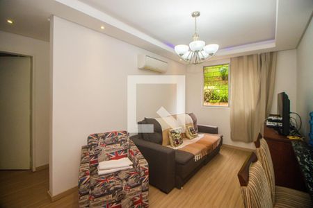 Sala de apartamento à venda com 2 quartos, 67m² em Parque Santa Fé, Porto Alegre