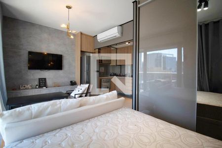 Sala/Suíte de kitnet/studio para alugar com 1 quarto, 36m² em Pinheiros, São Paulo