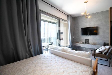 Sala/Suíte de kitnet/studio para alugar com 1 quarto, 36m² em Pinheiros, São Paulo