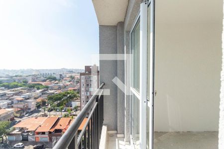 Varanda da Sala de apartamento à venda com 1 quarto, 25m² em Vila Ré, São Paulo