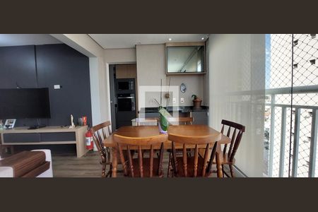 Varanda Sala de apartamento à venda com 2 quartos, 90m² em Vila Apiai, Santo André