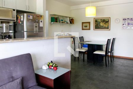 Sala/Cozinha de apartamento para alugar com 2 quartos, 94m² em Barra da Tijuca, Rio de Janeiro