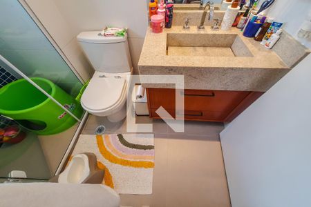 Apartamento à venda com 102m², 2 quartos e 2 vagasBanheiro do Quarto 1