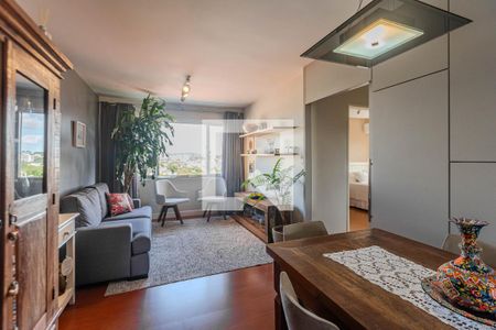 Sala de apartamento à venda com 2 quartos, 76m² em Cristal, Porto Alegre