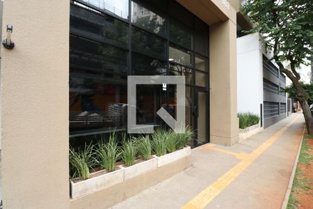 Apartamento para alugar com 35m², 1 quarto e sem vagaFachada e portaria