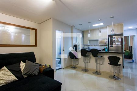 Sala de apartamento à venda com 2 quartos, 120m² em Vila Floresta, Santo André